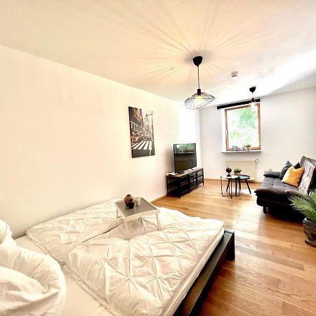 Wohnung In Augsburg - Innenstadt Bagian luar foto